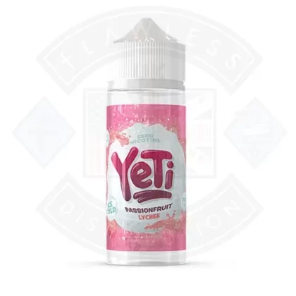 Yeti Ice Cold Passionfruit Lychee 0mg 100ml Shortfill E-Liquid