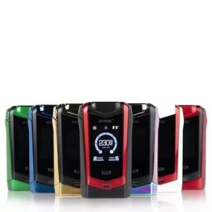 SMOK Species 230 Watt TC Box Mod - Black Red, Gold Black