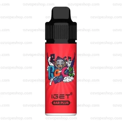 Iget Bar Plus KIT Watermelon Ice - Banana Ice / Blueberry raspberry bubble gum / Cherry pomegranate / Cola Ice / Double Apple / Grape Ice / Melon Ice / Orange grapefruit lemon / Passion fruit kiwi gua