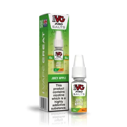 IVG Pro Juicy Apple Nic Salt - 10mg