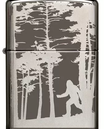 Zippo Lighter – Sasquatch in the Woods