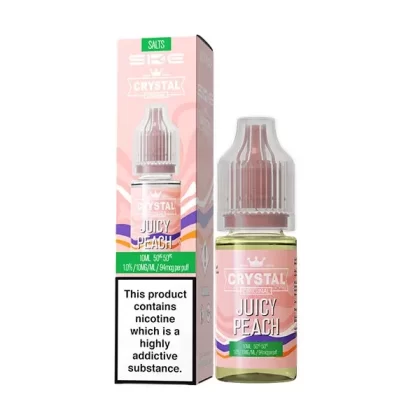 Juicy Peach SKE Crystal Vape Liquid V2 – Available in 10mg & 20mg