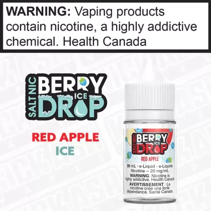 Red Apple Ice Salt by Berry Drop