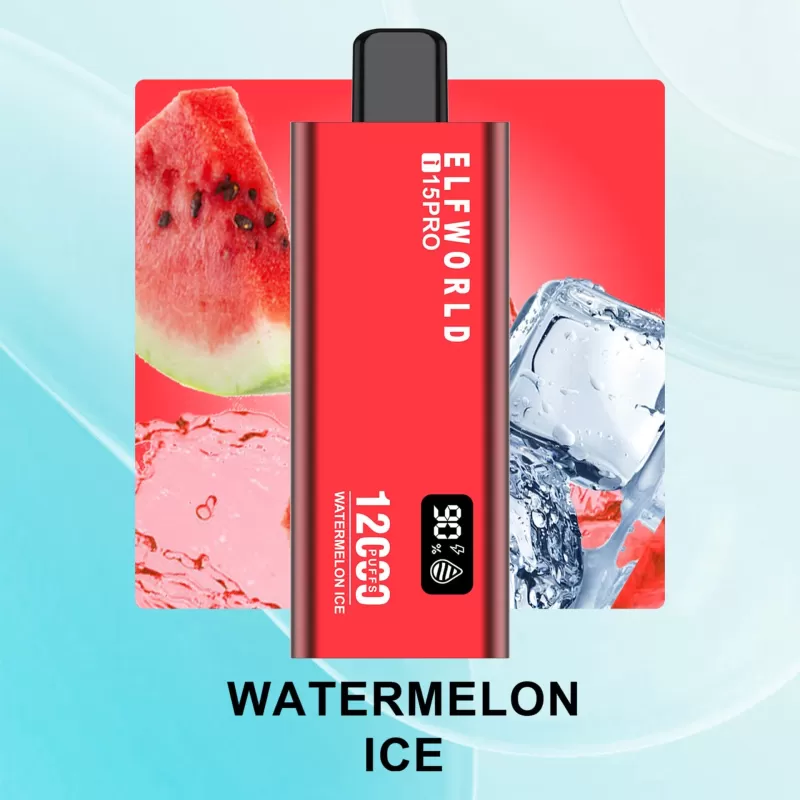 ELFWORLD 15PRO 12000 Puffs | 0%-5% strength, 18mL, airflow control, digital display - Aiviouvapes - Image 3
