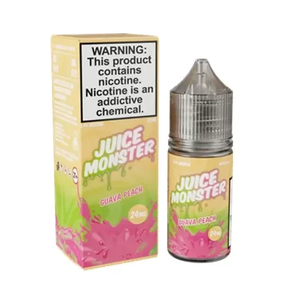 Guava Peach Nicotine Salt by Juice Monster - Size#30ml~Nicotine#24MG>48MG