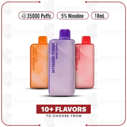 MT35000 Turbo Nixodine Disposable Vape - Thevapersworld