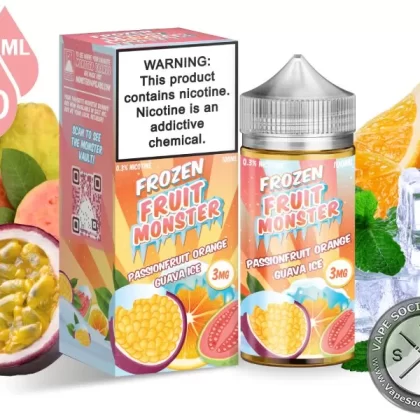 Passionfruit Orange Guava Ice Frozen Fruit Monster 100ml
