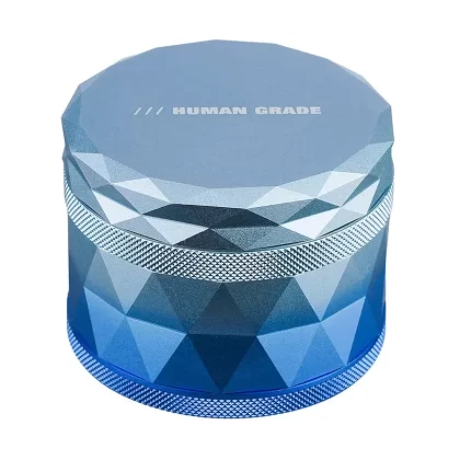 (GRINDER) 2.5″ HUMAN GRADE 4PC #7F – BLUE SKY BLUE