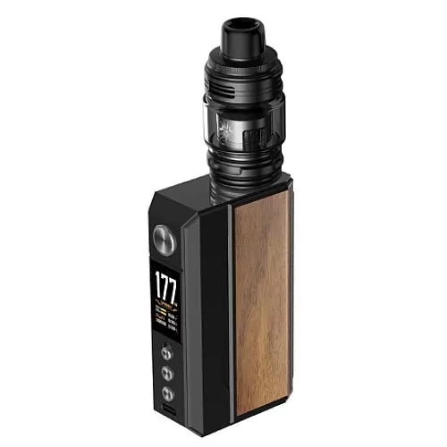 VOOPOO Drag 4 177W UForce-L Kit - Black Walnut, Gunmetal Forest Green - Image 2