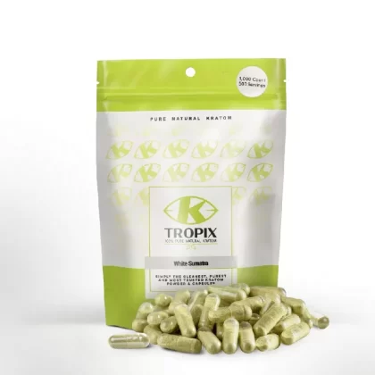 White Sumatra capsules
