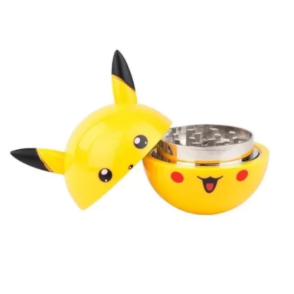 Pikachu Metal Herb Grinder – 50mm