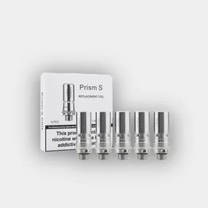 INNOKIN T20S COILS / Prism S, 0.8Ω & 1.5Ω (5 pk) EZ Watt, T20-S - Choose#Prism-S 0.8Ω (5pk)>Prism-S 1.5Ω (5pk)
