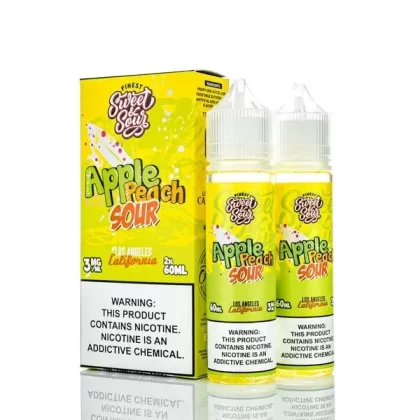 The Finest E-Liquid – Sweet & Sour – Apple Peach Sour – 120ml (DISCONTINUED)