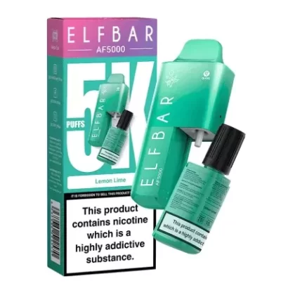 Elf Bar AF5000 Disposable Vape – Lemon Lime (5000 puffs)