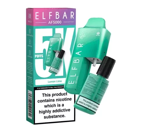 Elf Bar AF5000 Disposable Vape – Lemon Lime (5000 puffs)