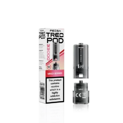 Feoba Treo 33000 Prefilled Pod Mixed Berries - Nicotine Strength#20mg (DFAB5E)