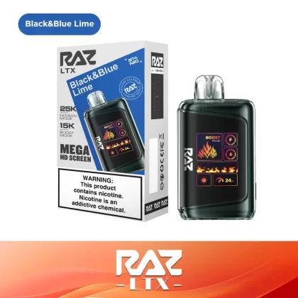 Black and Blue Lime – RAZ LTX 25K