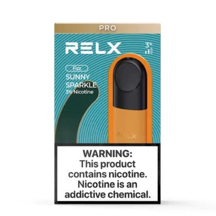 RELX Pod Pro – Sunny Sparkle (Orange Soda ICE) – 3% Nicotine - Vapebazaar Pk