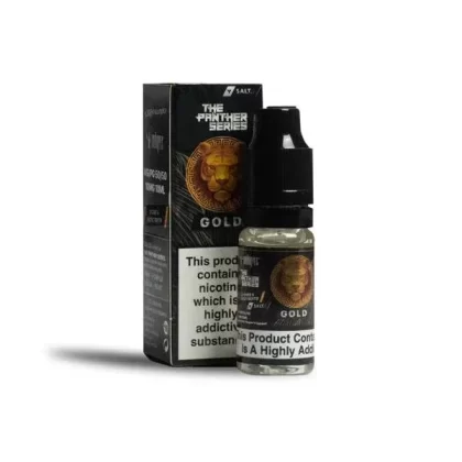 Dr Vapes 10 ml Nic Salt – 10 mg tropischer E-Saft „Liquid Gold“ (50VG/50PG)