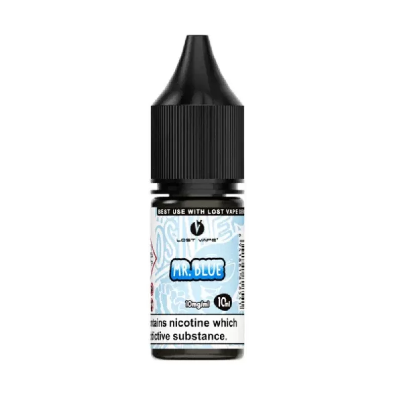 Lost Vape Bar Salts Nic Salt E-Liquid Mr Blue - Nicotine Strength#10mg (0DA9C3)