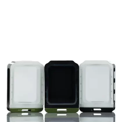 Protocol S-PROro Boro Tank (DISCONTINUED) - White Delrin / Green Army Aluminum