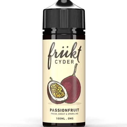 Frukt Cyder Passionfruit 120ml E Liquid - 3mg