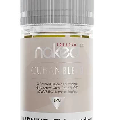 CUBAN BLEND E LIQUID BY NAKED 100 – TOBACCO 50ML 70VG