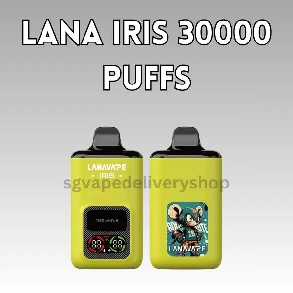 Lana Iris 30000 Puffs - Peach Oolong