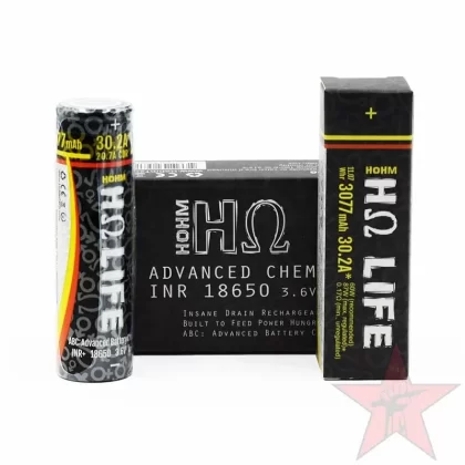 Hohm Tech Hohm Life 18650 Battery - Battery Count#Single Battery>Dual Battery