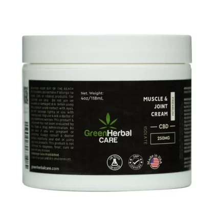 Green Herbal Care GHC Muscle and Joint CBD Cream