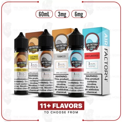 Air Factory E-Liquid 60ml - Thevapersworld