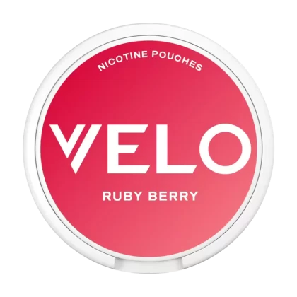 Ruby Berry Velo Nicotine Pouches - 6mg - Vape Product (7174CE)