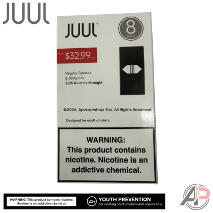 Juul Pods Virginia Tobacco 8 Pod Pack