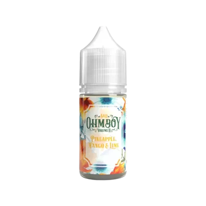 Pineapple Mango & Lime Nic Salt E-Liquid by Ohm Boy Volume II
