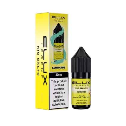 Lemonade 10ml Nic Salt by Elux Legend - 20 mg - High Strength