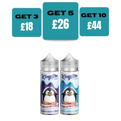Kingston Slush Edition 100ML E-Liquid Shortfill