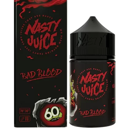 Nasty Juice Bad Blood E-Liquid 60ml - 0mg (No nic)