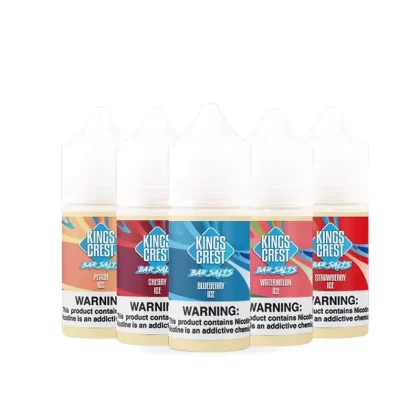 Kings Crest Fruits 30ml - BALI Pear Mango Guava, BALI Watermelon Kiwi Strawberry; Vape Product, Vape Product