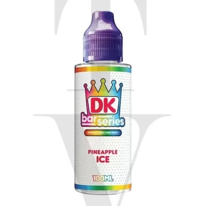 DONUT KING BAR SERIES PINEAPPLE ICE 100ML SHORTFILL E-LIQUID