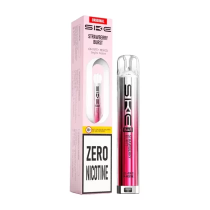 SKE Bar 600 Zero Nicotine Prefilled Pod Kit Strawberry Burst - Strength#20mg