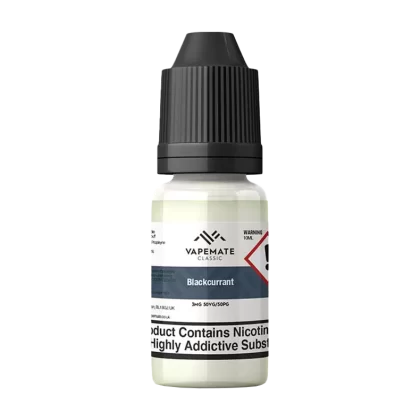 Vapemate Classic Blackcurrant 10ml - 50VG / 50PG / 12mg - Ecigwizard