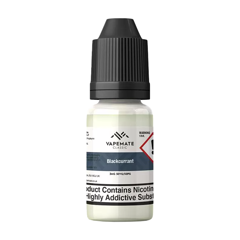 Vapemate Classic Blackcurrant 10ml - 50VG / 50PG / 12mg - Ecigwizard