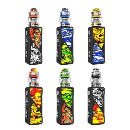 Freemax Maxus 100W TC Kit - Color#Black & Red>Blue Green>Orange & Black>Green&Orange>Yellow & Blue>Red Yellow>(Metal Edition) Gunmetal>(Metal Edition) Silver>(Metal Edition) Marble Black>(Me