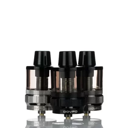 Dovpo DNP Pod Tank - Black, Stainless Steel