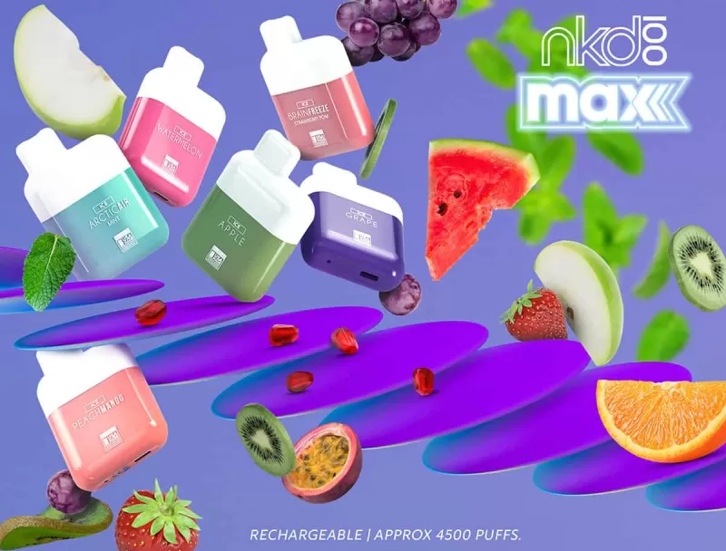 Naked 100 Max 4500 Puffs Disposable Vape - Image 3
