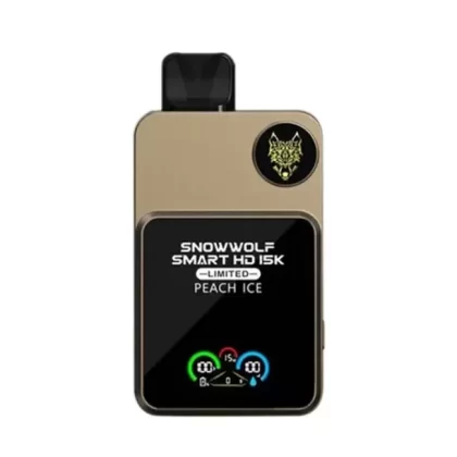 PEACH ICE SNOWWOLF SMART HD 15K LIMITED - Huffvape