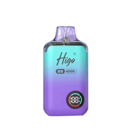 Higo BB 4000 Puffs Prefilled Pod Vape Kit Box of 10 - GRAPE