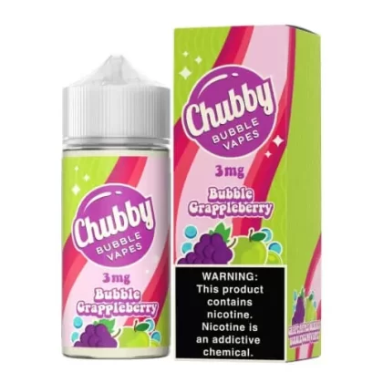 Chubby Bubble E-Liquid – Bubble Grappleberry 100ml - Vape Product; Vape Product, Vape Product