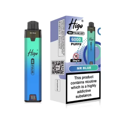 Higo BB Pulse 6000 Prefilled Pod Kit Mr Blue - 20mg
