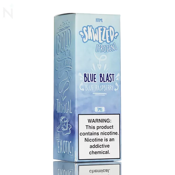 Skwezed - Blue Blast Ice - 100mL - 3mg - Image 3